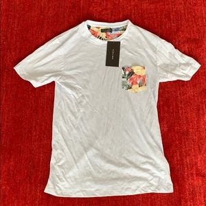 Zara Sky Blue Tee